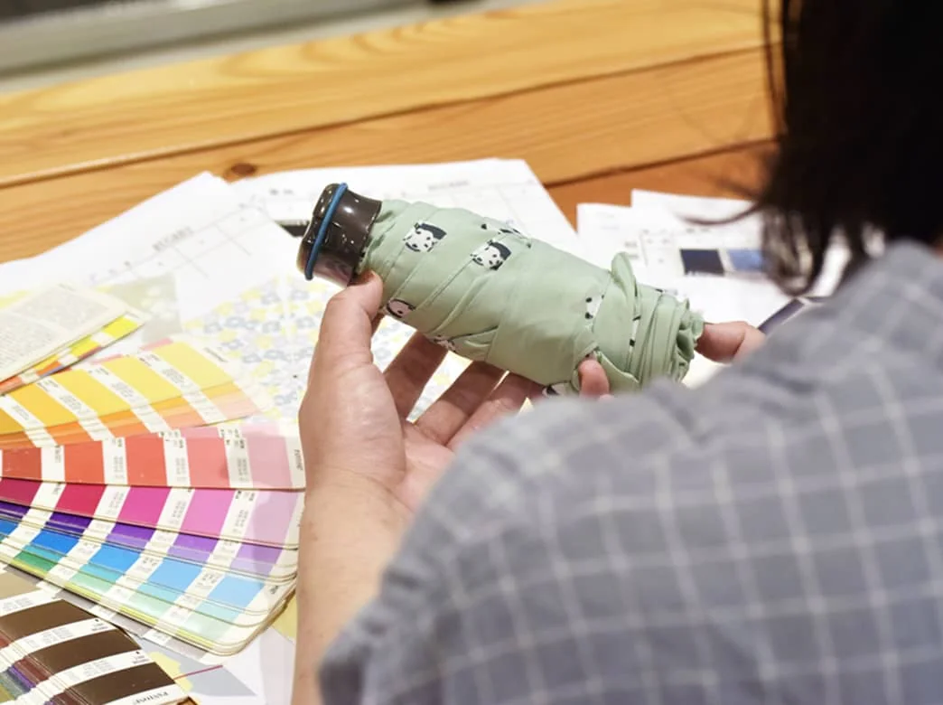 Colour references and umbrella sample review