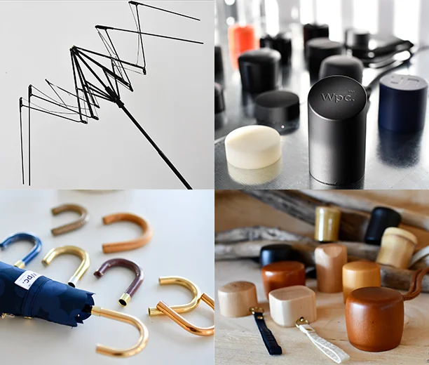 Umbrella frame and handle component reference