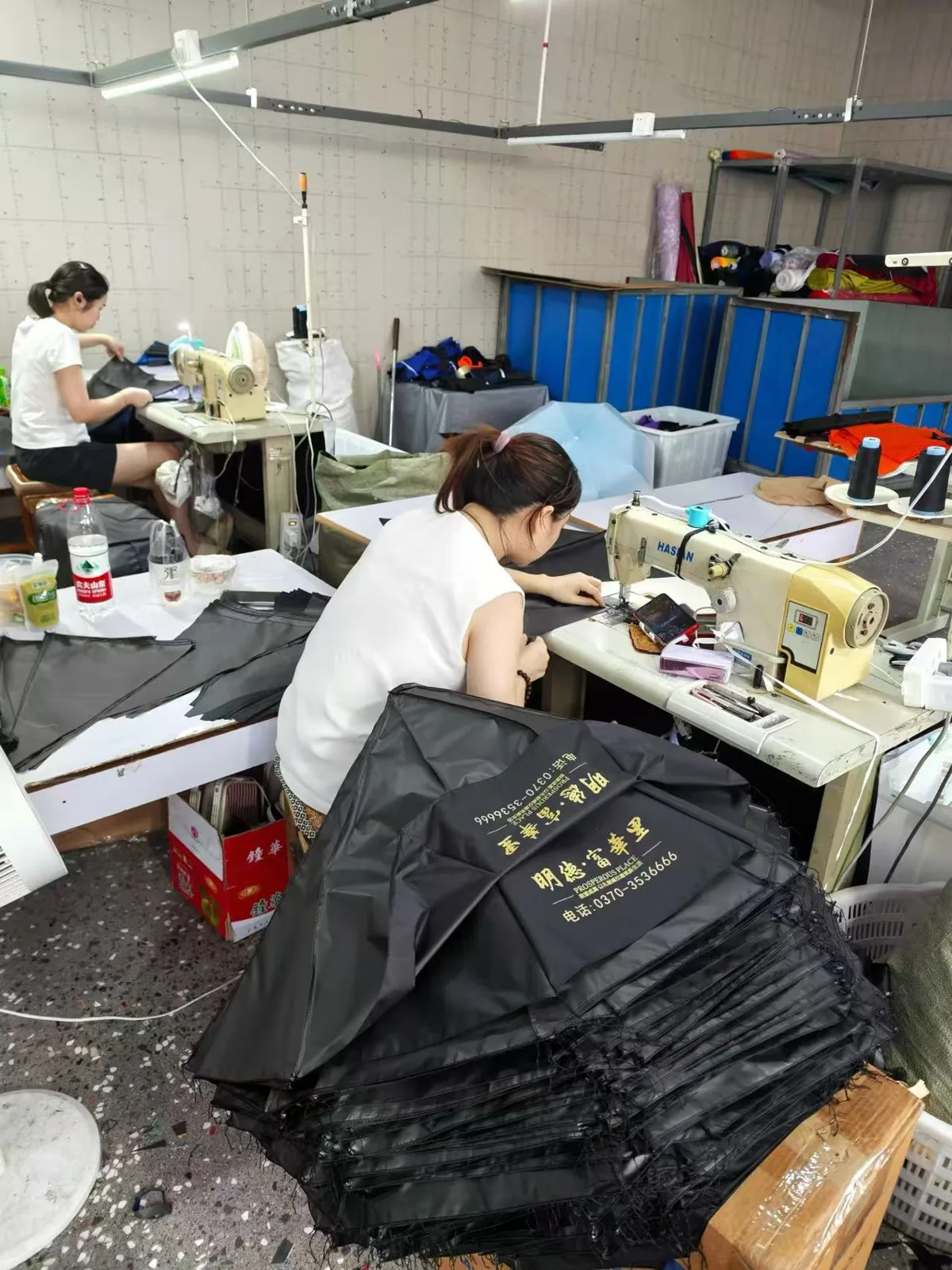 Canopy Sewing — user supplied factory photograph